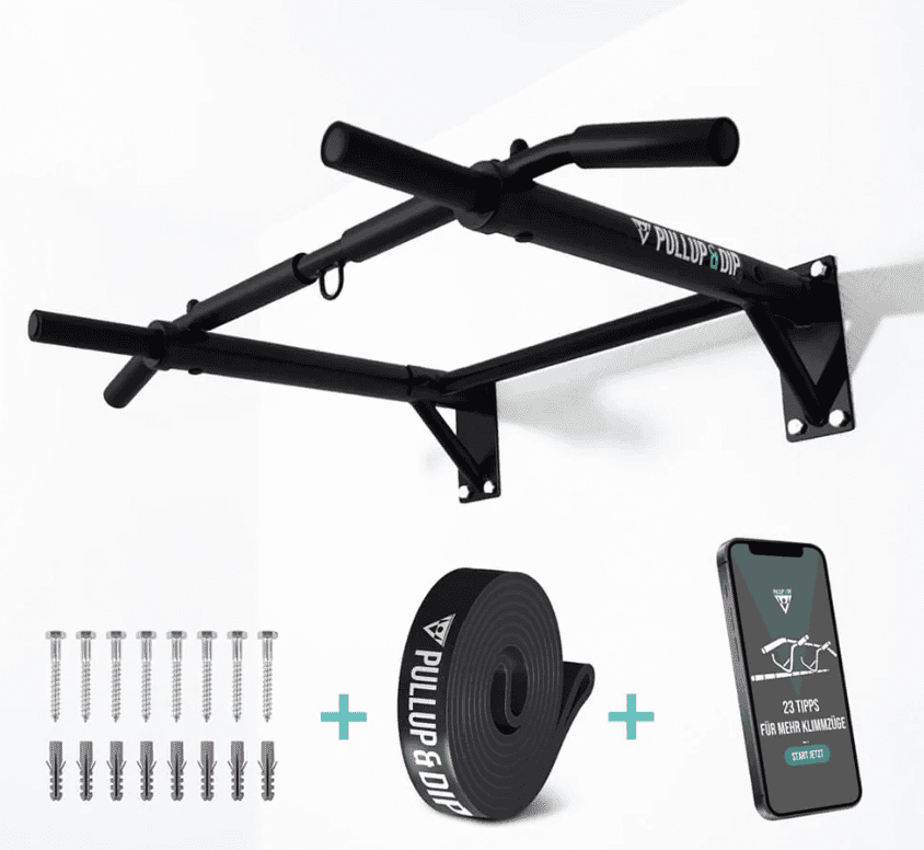 Pullup & Dip Muur Optrekstang